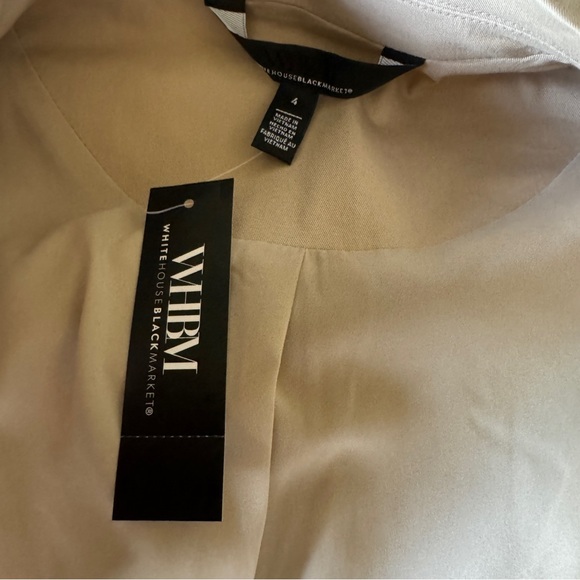 White House Black Market khaki blazer 4 - Picture 12 of 12